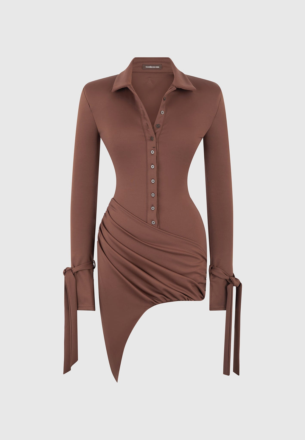 SERAPHINA | Elegantes Mini Kleid mit Drapierung