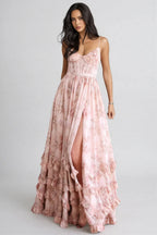 VALERIA | Elegantes Maxi Kleid mit fließender Silhouette