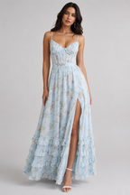 VALERIA | Elegantes Maxi Kleid mit fließender Silhouette